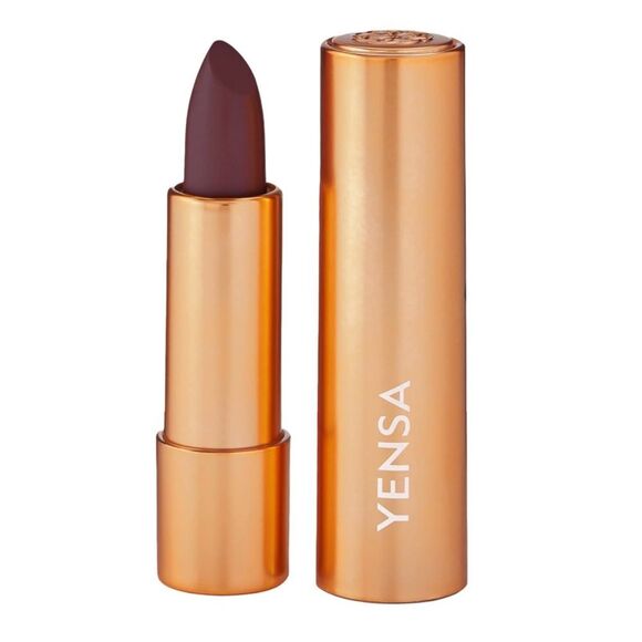 Bundle 3- Yensa Super 8 Vibrant Silk Lipstick in Captivate (Deep Warm Plum). NIB - Picture 1 of 16